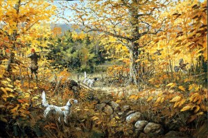 Old Gate Ruffs by Ross B. Young.  