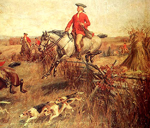 George Washington loved to fox hunt, but there is also evidence he enjoyed bird hunting.