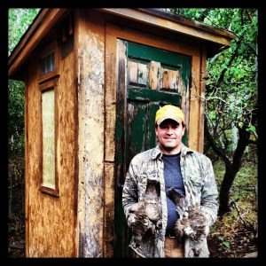 Double Flusher in the Outhouse 